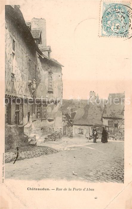 Chateaudun 28 Eure-et-Loir Rue de la Porte d Abas