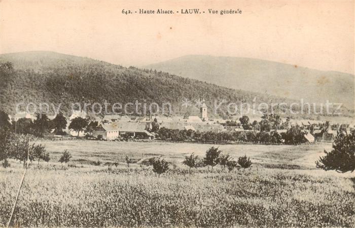 Lauw 68 Haut-Rhin Vue generale