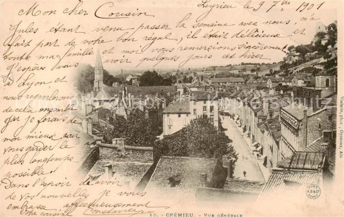 Cremieu 38 Isere Vue generale