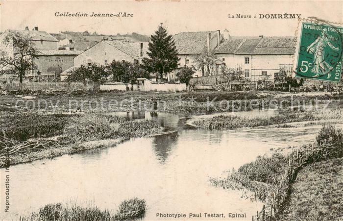 Domremy 55 Meuse Vue panoramique la Meuse