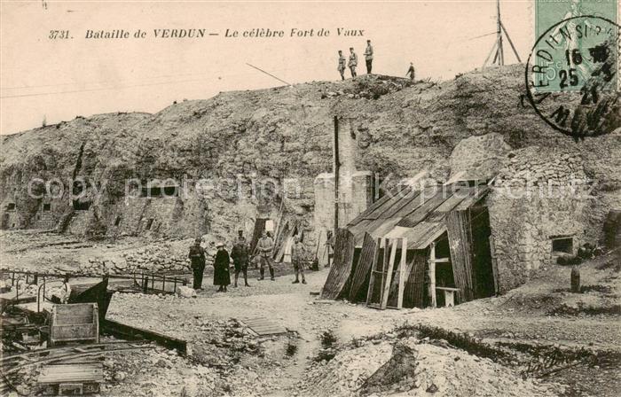 Verdun  55 Meuse Bataille de Verdun Le celebre Fort de Vaux