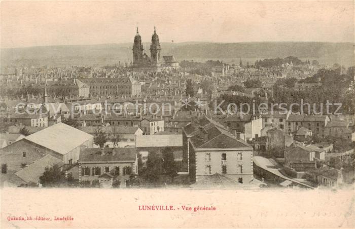 Luneville 54 Meurthe-et-Moselle Vue generale