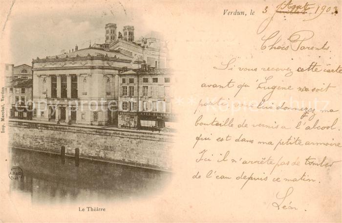 Verdun  55 Meuse Le Theatre