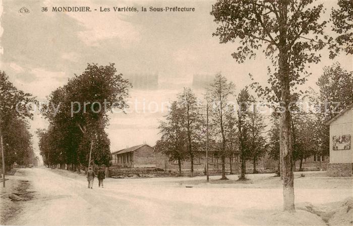 Mondidier Montdidier 80 Somme Les Varietes la Sous Prefecture