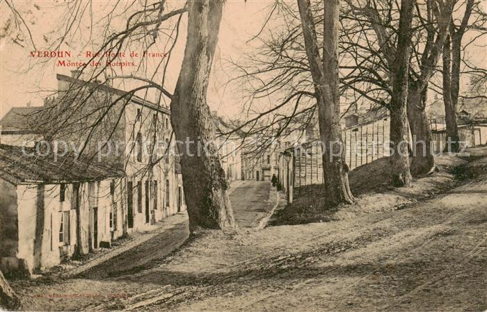 Verdun  55 Meuse Rue Porte de France Montee des Soupirs