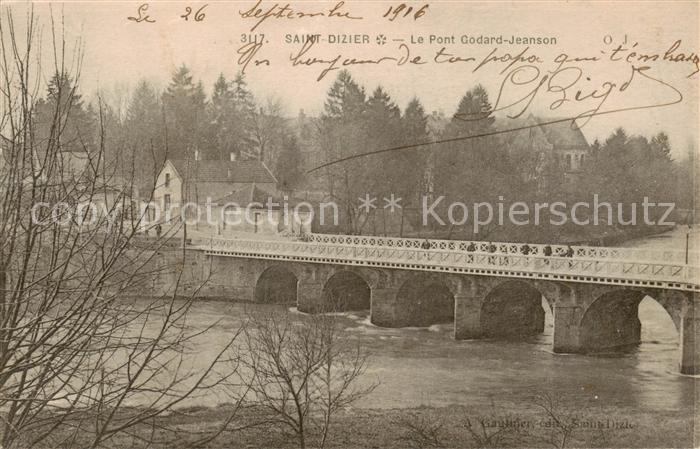 Saint-Dizier Haute-Marne Le Pont Godard Jeanson