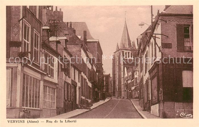 Vervins 02 Aisne Rue de la Liberte