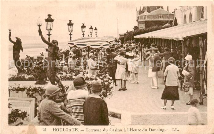 Houlgate 14 Calvados Terrasse du Casino a l’Heure du Dancing