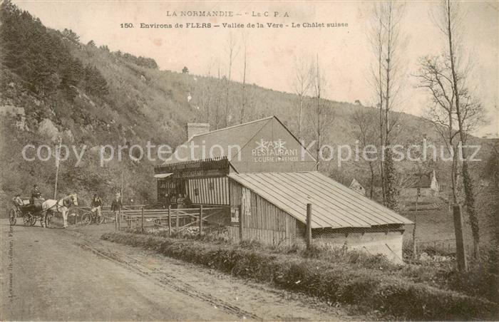 Flers 61 Orne Vallee de la Vere Le Chalet suisse