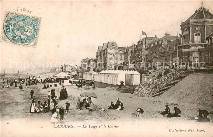 Cabourg 14 Calvados La Plage et le Casino