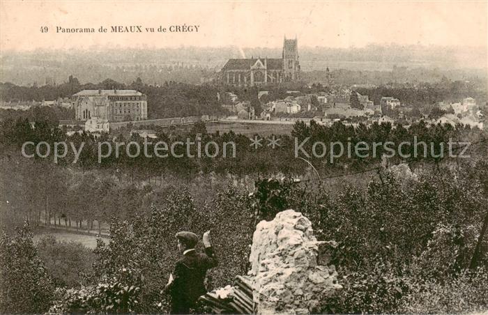 Meaux 77 Panorama vu de Cregy