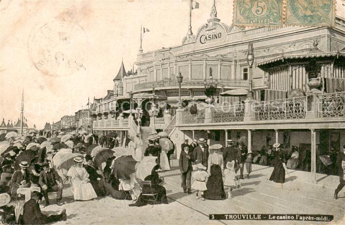 Trouville-sur-Mer Le casino l’apres midi