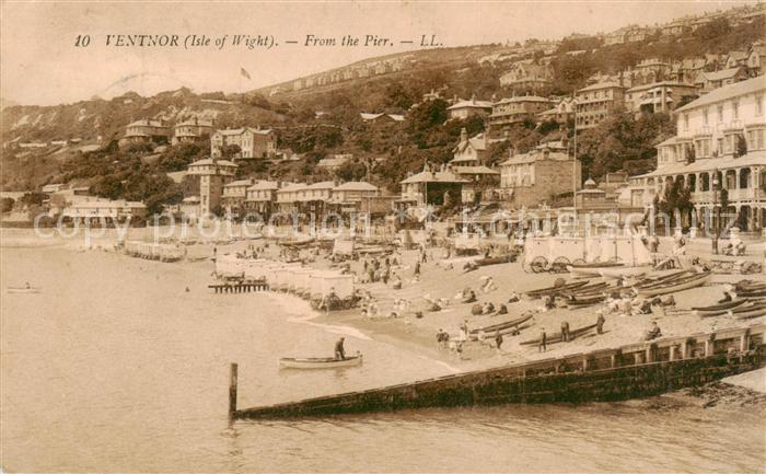 Ventnor Isle of Wight UK From the Pier