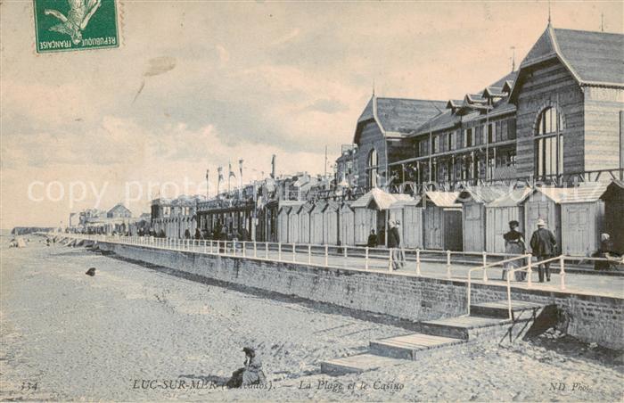 Luc-sur-Mer 14 Calvados La Plage et le Casino