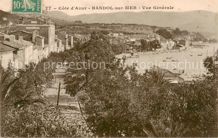 Bandol 83-sur-Mer Vue generale