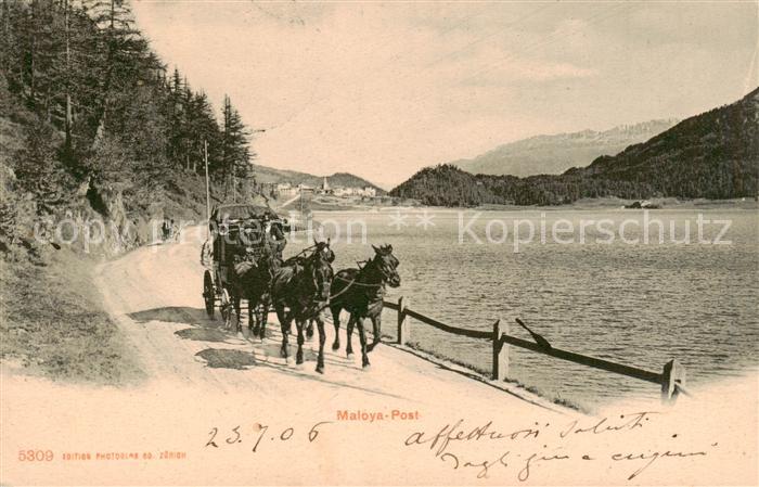 Maloya Maloja Maloya Postkutsche