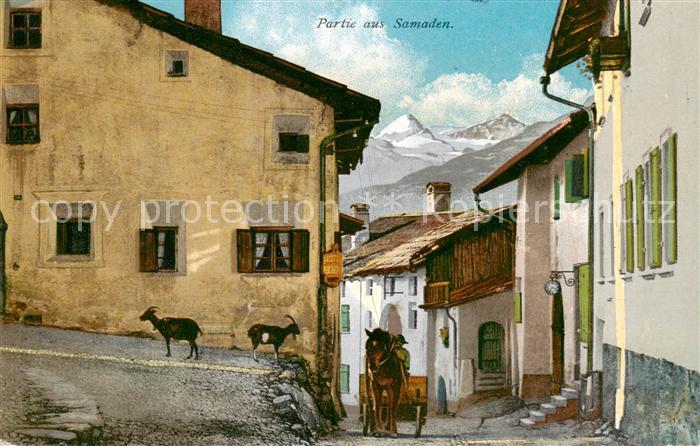 Samaden Ortspartie