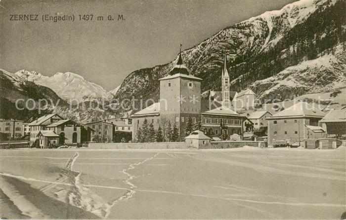 Zernez GR Ortsansicht