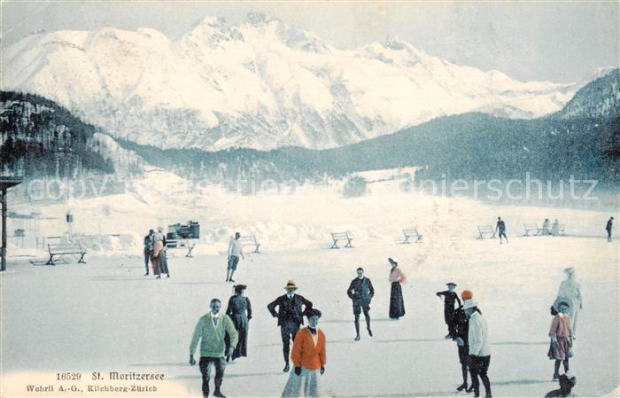 St Moritz GR St Moritzersee