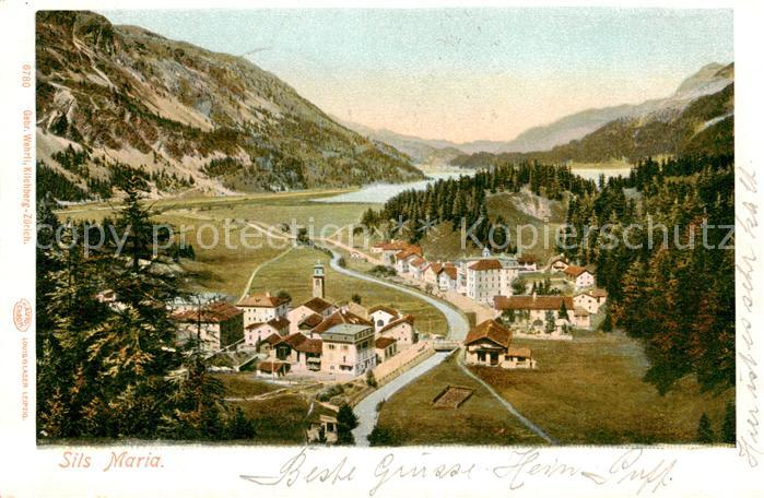 Sils Maria GR Panorama