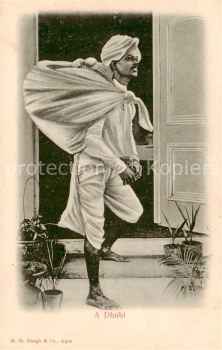 India Indien A Dhobi