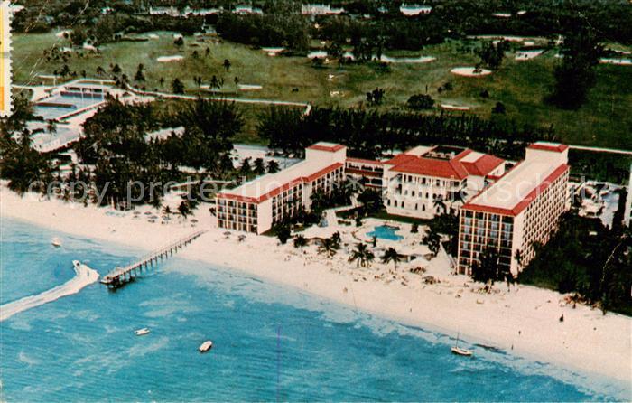 Nassau -Bahamas The Ambassador Beach Hotel and Golf Club Air view
