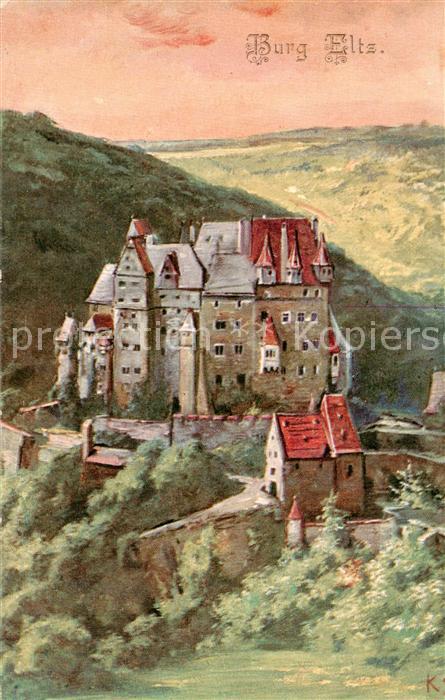 Burg Eltz Wierschem Ansicht