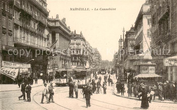 Strassenbahn Marseille La Cannebiere