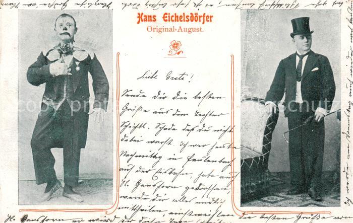 Zirkus Artistik Clown Hans Eichelsdoerfer