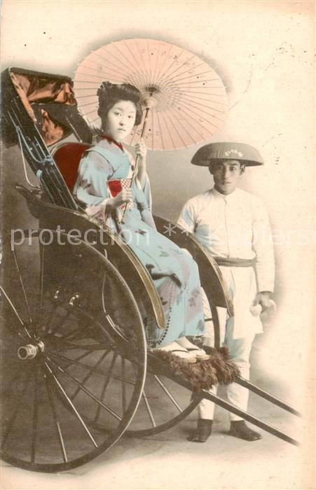 Geisha Japan Kutsche
