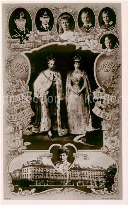 Adel England Alexandra Queen Prinsess Mary G.R. M.R.