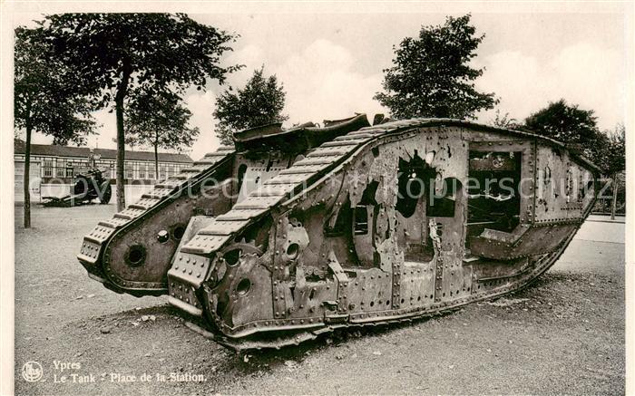 Militaria Panzer Tank Char d Assaut Ypres