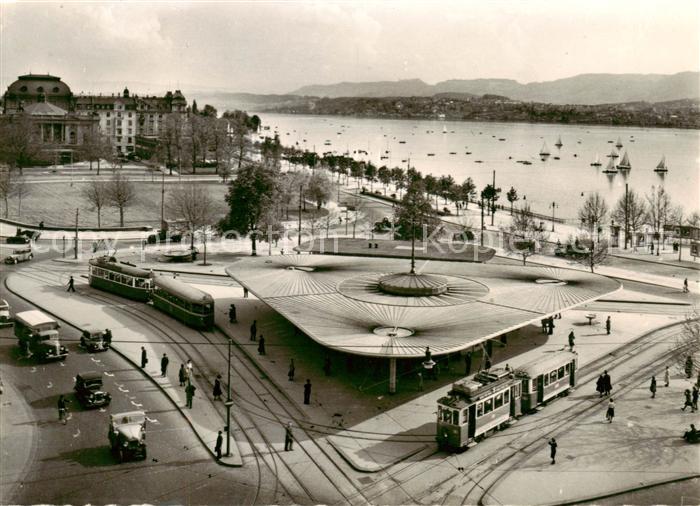 Strassenbahn Tramway-- Zuerich Bellevue