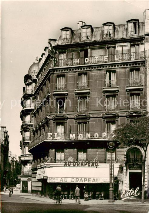 Paris 75 HOTEL MONOPOLE Boulevard Magenta