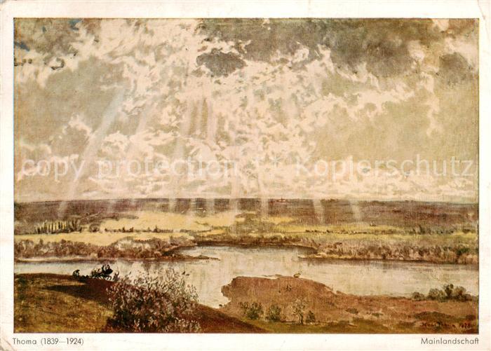 Thoma Hans Mainlandschaft