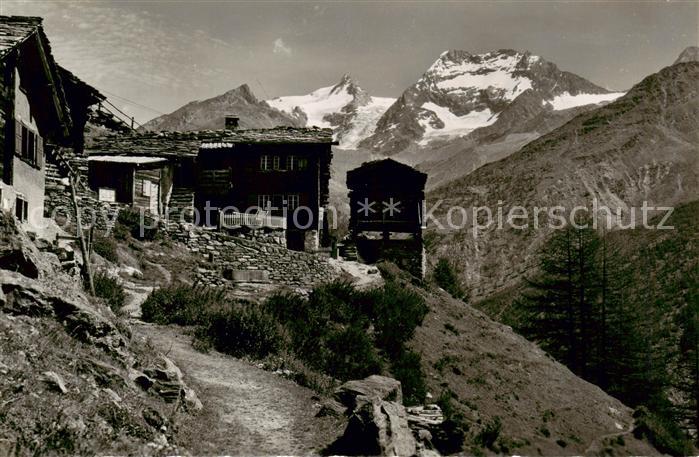 Saas-Fee VS Hohnegg Fletschhorn und Laquinhorn