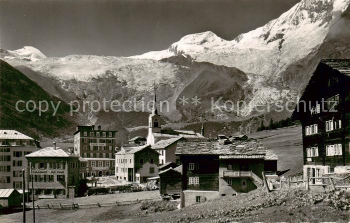 Saas-Fee VS mit Allalinhorn Alphubel und Feegletscher