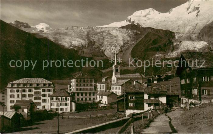 Saas-Fee VS mit Allalinhorn Alphubel und Feegletscher