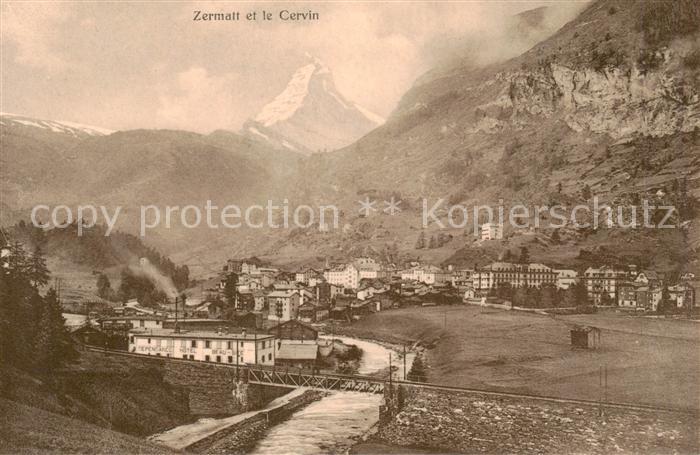 Zermatt VS et le Cervin