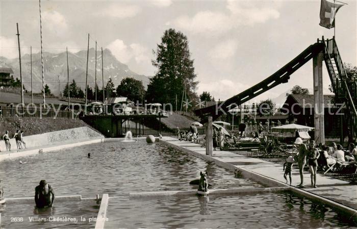 Villars  Chesieres VD La piscine