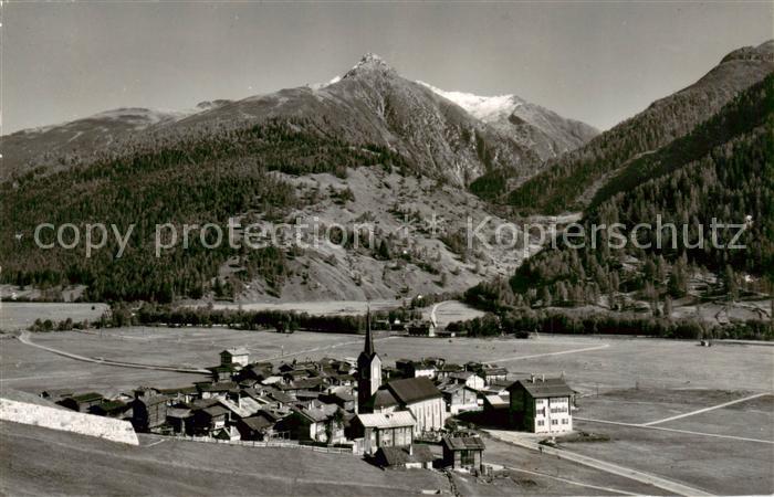 Ulrichen mit Blashorn Aeginental und Nufenenpass