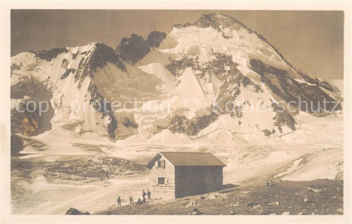 Schoenbuehl Huette Matterhorn VS mit Dent d Herens