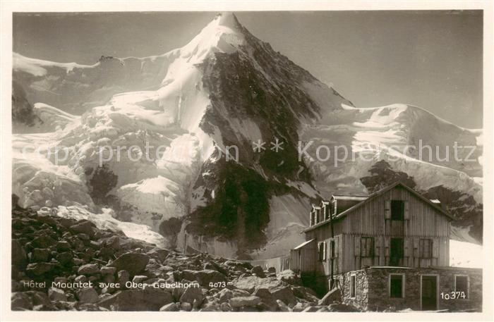 Obergabelhorn 4073m VS Hotel Mountet