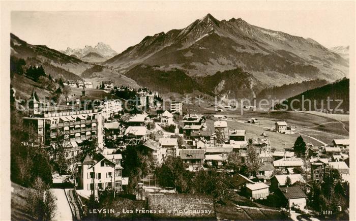 Leysin VD Les Frenes et le Pic Chaussy