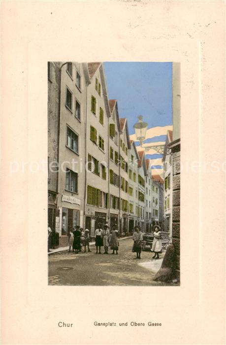 Chur GR Gansplatz und Obere Gasse