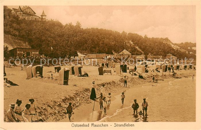 Rauschen Ostseebad Kaliningrad Swetlogorsk RU Strandpartie