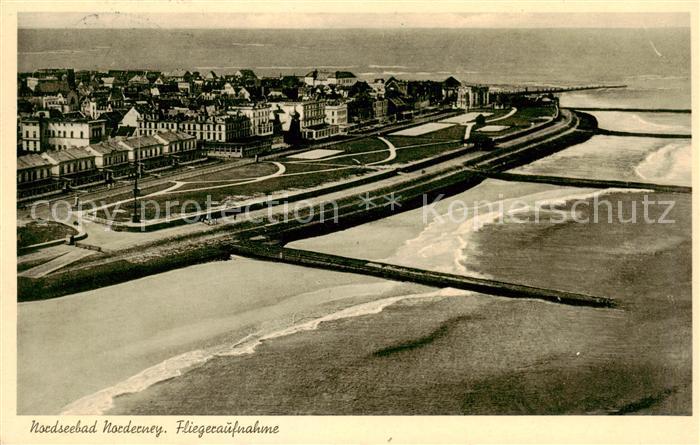 Norderney Nordseebad Fliegeraufnahme
