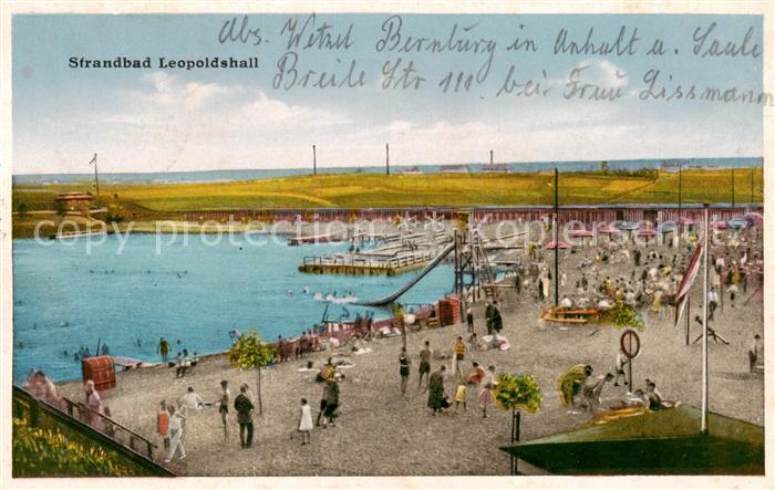 Leopoldshall Stassfurt Strandbad