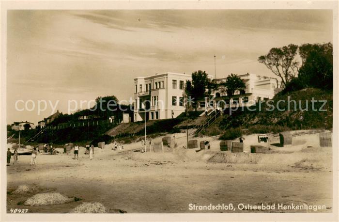 Henkenhagen Ustronie Morskie PL Strandschloss Henkenhagen Hotel Pension