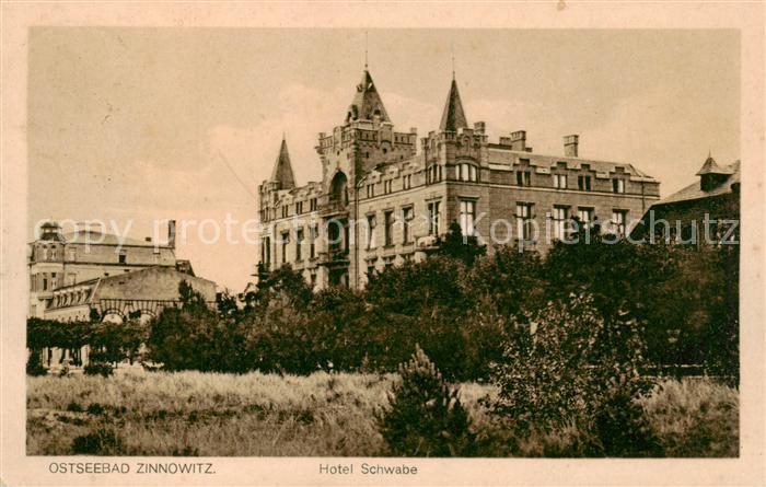 Zinnowitz Ostseebad Hotel Schwabe